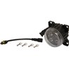 Lampa robocza LED, okrągła 40W 4000lm 10/30V Ø 90 mm z wtyczką H11/Deutsch, światło skupione 4 LED Kramp
