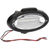 Work light LED, 40W, 3500lm, oval, 12-24V,190x107x63mm, Ultra Wide Flood, Kramp
