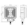 Lampa robocza X 31W 2400/250 lumenów