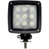 Lampa robocza LED, kwadratowa 27W 3000lm 10/30V z wtyczką Deutsch światło rozproszone 9 LED Kramp