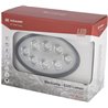 Lampa robocza LED, owalna 56W 5320 lm 10/30V 160x129x68 mm z wtyczką Deutsch, światło skupione 10 LED