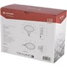 Lampa robocza LED, owalna 56W 5320 lm 10/30V 160x129x68 mm z wtyczką Deutsch, światło skupione 10 LED