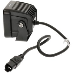Lampa robocza LED, kwadratowa 40W 4800lm 12/24V, biała, 81x82.5x67.5 mm światło rozproszone z wtyczką Deutsch, 4 LED