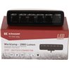 Lampa robocza LED, prostokątna 30W 2880lm 12/24V, biała, 157x49.7x60 mm światło skupione z wtyczką Deutsch, 6 LED