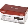 Lampa robocza LED, prostokątna 30W 2880lm 12/24V, biała/pomarańczowa, 157x49.7x60 mm światło rozproszone z wtyczką Deutsch, 6 LE