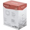 Lampa robocza LED, kwadratowa 70W 8400lm 12/24V, biała/pomarańczowa, 97x77x75 mm światło rozproszone z wtyczką Deutsch, 10 LED