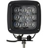Lampa robocza LED, kwadratowa 45W 4050lm 12/24V, niebieska, 126x151x95 mm światło skupione z wtyczką Deutsch, 9 LED