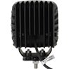 Lampa robocza LED, kwadratowa 45W 4050lm 12/24V, niebieska, 126x151x95 mm światło skupione z wtyczką Deutsch, 9 LED