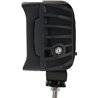 Lampa robocza LED, kwadratowa 45W 4050lm 12/24V, niebieska, 126x151x95 mm światło skupione z wtyczką Deutsch, 9 LED