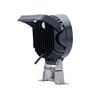 Lampa robocza LED, okrągła, 54W 5100 lm 12/24V Ø 133x75 mm z wtyczką Deutsch, światło rozproszone 9 LED z uchwytem + przełącznik