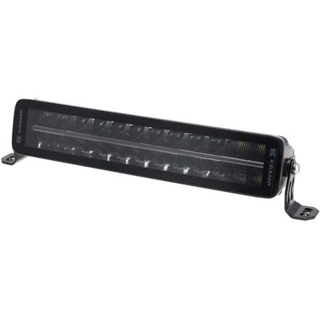 Lampa robocza długa LED, 120W 10080lm prostokątna, 12/24V, biała/pomarańczowa, 358.4x70x78.6 mm z wtyczką Deutsch, Combo, łukowa