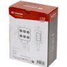Lampa robocza LED, kwadratowa 60W 6600lm 12/24V, biała, 92x109.5x51.1 mm światło rozproszone z wtyczką Deutsch, 12 LED