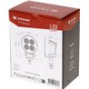 Lampa robocza LED, okrągła 24W 2556lm 12/24V, biała, 83.9x99.5x59 mm światło rozproszone z wtyczką Deutsch, 4 LED