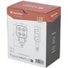 Lampa robocza LED, kwadratowa 40W 2650lm 12/24V, biała, 70.1x126.6x49.7 mm światło rozproszone z wtyczką Deutsch, 8 LED
