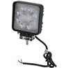 Lampa robocza LED, kwadratowa 24W 2000lm, biała, 107x52x136 mm światło skupione, Kramp