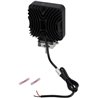 Lampa robocza LED, kwadratowa 24W 2000lm, biała, 107x52x136 mm światło skupione, Kramp (op. 10 szt.)