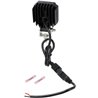 Lampa robocza LED, kwadratowa 20W 3000lm, biała, 75x47x107.5 mm z wtyczką Deutsch 2-pin, światło rozproszone, Kramp