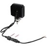 Lampa robocza LED, kwadratowa 27W 3420lm, biała, 96.5x48.5x124.5 mm z wtyczką Deutsch 2-pin, światło rozproszone, Kramp