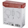 Lampa robocza LED, kwadratowa 27W 3420lm, biała, 96.5x48.5x124.5 mm z wtyczką Deutsch 2-pin, światło rozproszone, Kramp (op. 10 