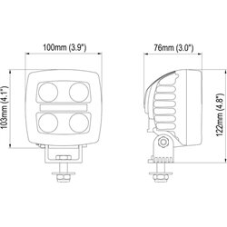 Lampa robocza LED, Nordic Lights N26