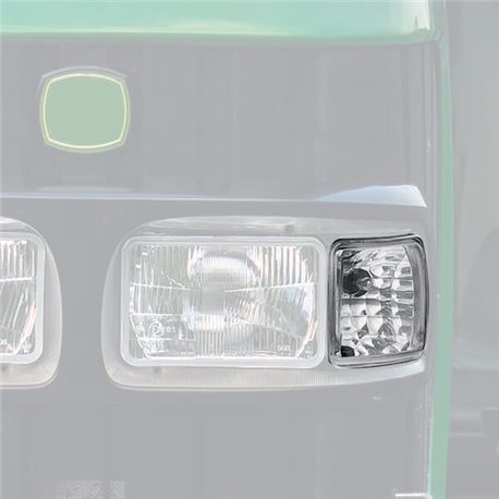 Reflektor roboczy halogenowy, narożny, prawy, 12V 50W kwadratowy, biały 98x110x111 mm wtyczka PGJ13 Wesem