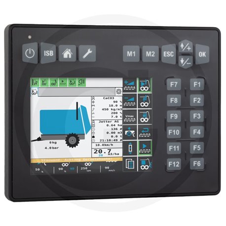 Isobus Terminal JVM-306 inkl. Drehknopf