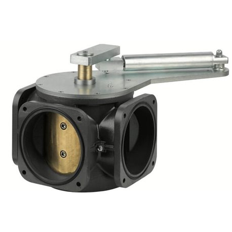 Zawór 3-drożny 8" + siłownik HD 0600