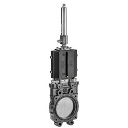 Zasuwa płytowa 6" (hydrauliczna)