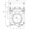 Kompaktowa zasuwa nożowa 8" (hydrauliczna)