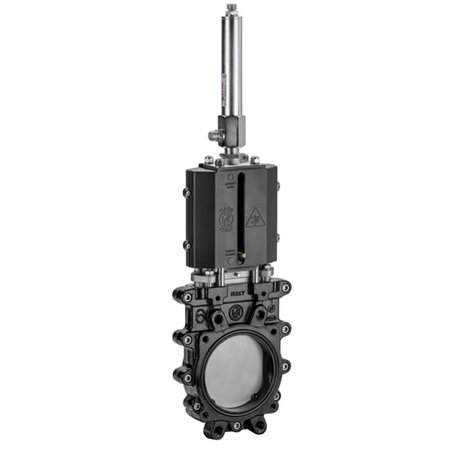 Zasuwa płytowa 10" dwukierunkowa (hydrauliczna)