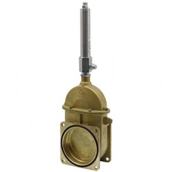 Zasuwa 4"-0044, z siłownikiem hydraulicznym art. 0500