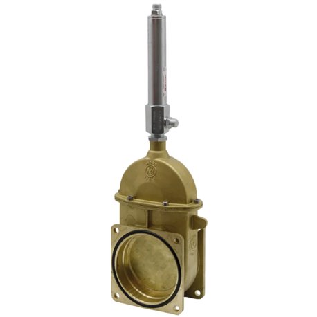 Zasuwa 4"-0044, z siłownikiem hydraulicznym dwustronnego działania art. 0550