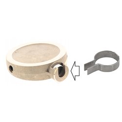 Zacisk Ø 20 mm, zabezp. 4'-5"-6"