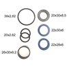 Zestaw uszczelek siłownika 0501 z tloczyskiem 20mm MZ
