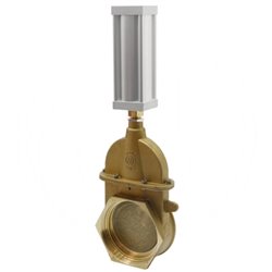 Zawór 4"-0070, z siłownikiem pneumat. dwustr. działania art. 0570