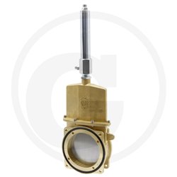 Zasuwa płytkowa 4"-0080, z siłownikiem hydraulicznym dwustronnego działania art. 0550 MZ