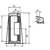 Obudowa łożyska 7500SYF510 SKF 7316570909845
