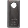 Zestaw noży kosiarki, prostych 12 szt. 102x46x3 mm
