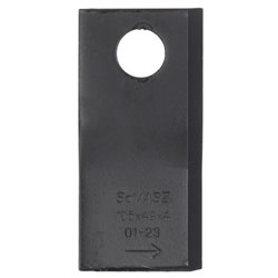 Zestaw noży kosiarki, lewych 12 szt. 105x49x4 mm