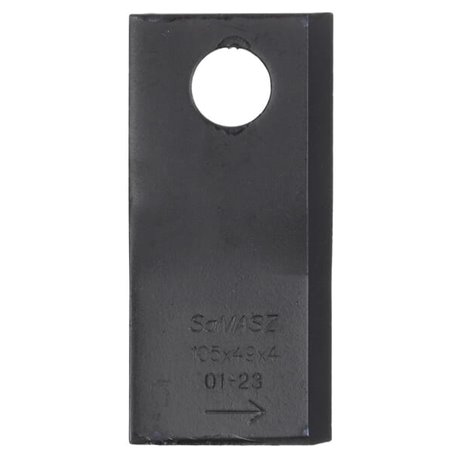 Zestaw noży kosiarki, lewych 12 szt. 105x49x4 mm