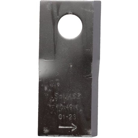Zestaw noży kosiarki, lewych 12 szt. 110x49x4 mm