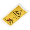 Kuhn K9A059CE Piktogram niebezpieczeństwo wciągnięcia