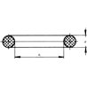 Pierścień uszczelniający o-ring 32x2 mm 75 Shore Viton 10 szt.