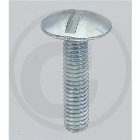 Wkręt M6x25mm Din 88107 z łbem grzybkowym poszerzanym kl.5.6 ocynk4043952666203