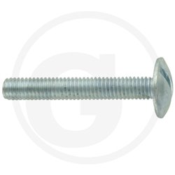 Wkręt M6x40mm Din 88107 z łbem grzybkowym poszerzanym kl.5.6 ocynk