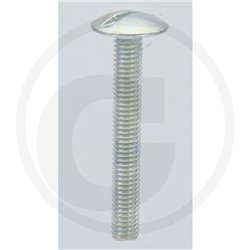 Wkręt M6x45mm Din 88107 z łbem grzybkowym poszerzanym kl.5.6 ocynk4043952666241
