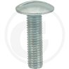 Wkręt M8x30mm Din 88107 z łbem grzybkowym poszerzanym kl.5.6 ocynk