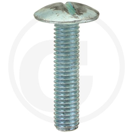 Wkręt M8x35mm Din 88107 z łbem grzybkowym poszerzanym kl.5.6 ocynk