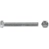 Śruba M5x50 kl.8.8, SW8 cały gwint, ocynk (szt) M5x0,80x50