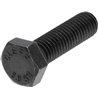 Śruba M10x35 kl.8.8, SW16 cały gwint, czarna (szt) M10x1,50x35